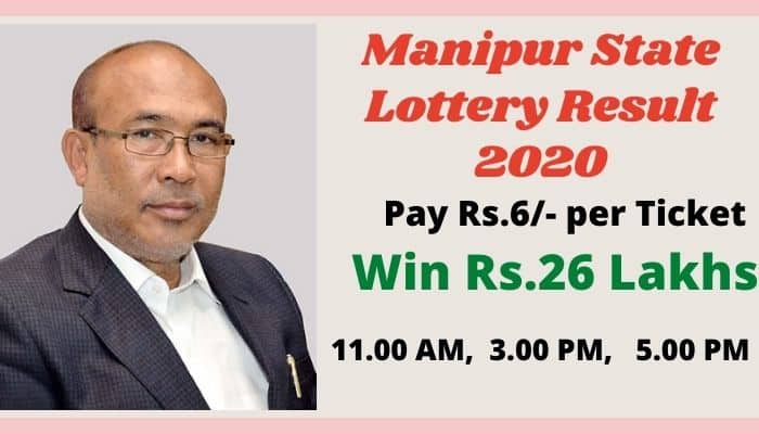Manipur Lottery Result Today: 09.12.2020 Singam Lottery Live