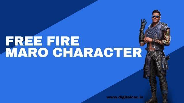 How to get the new Maro Character in Free Fire for Free?