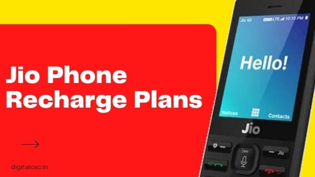 Jio Phone Recharge Plans September 2022- Starting from Rs.39